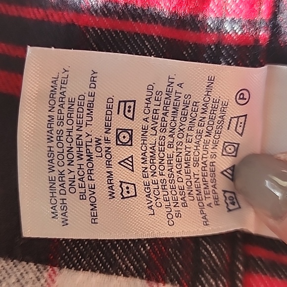 Lands End Men's Flannel XXL - Picture 6 of 6